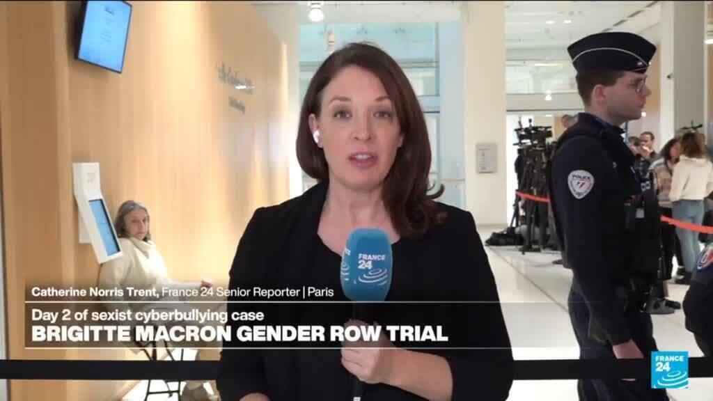 France's Brigitte Macron harassment trial : 'Since when has it been a crime to make a joke?'