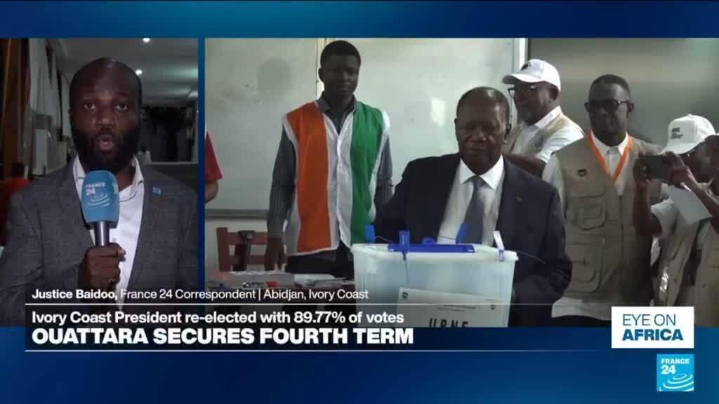 Ivory Coast: Ouattara re-elected with 89.77% of the vote, calm prevails after election