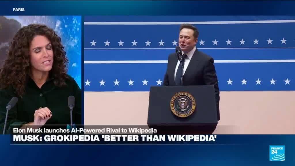 Musk launches Grokipedia to rival 'left-biased' Wikipedia