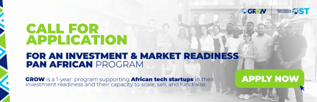 Open Startup lance la troisième cohorte du programme GROW pour aider les startups africaines à se développer et à lever des fonds
