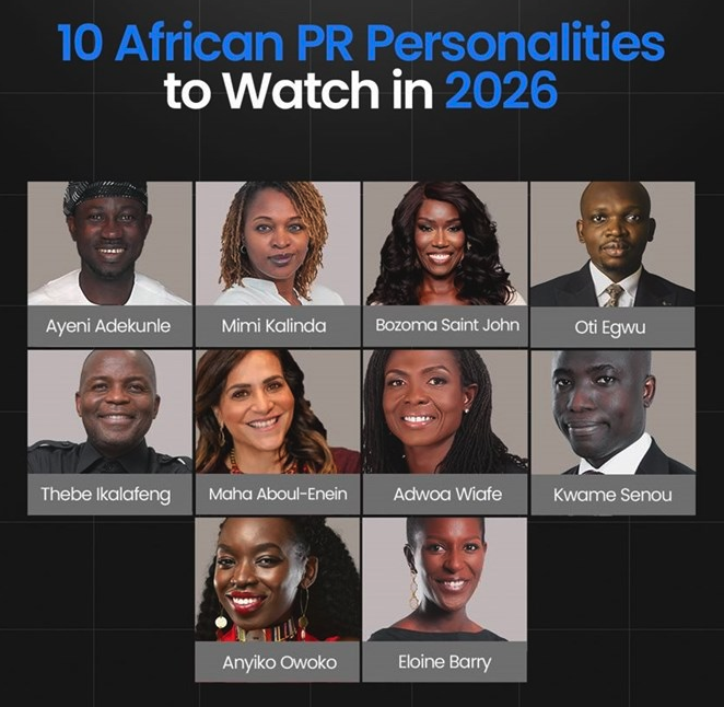 La CEO d’African Media Agency (AMA) nommée parmi les 10 personnalités RP à suivre en 2026