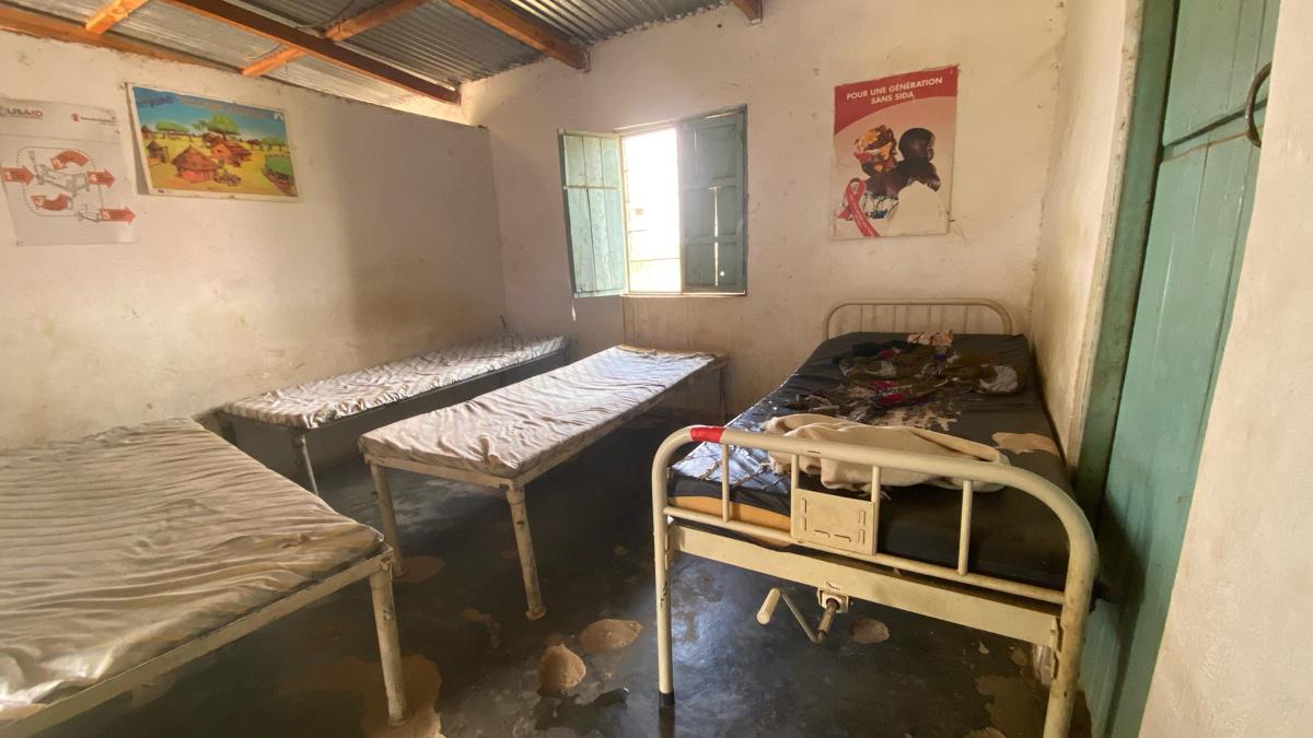 Au centre de santé de Zumbe à Djugu, les femmes accouchent à même le sol